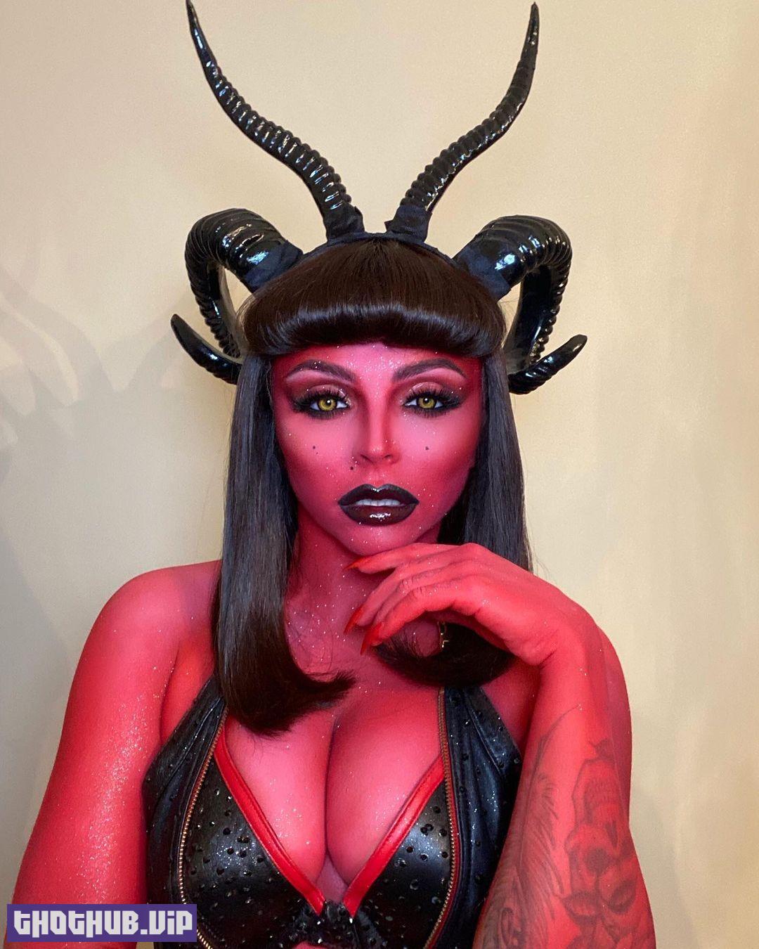Jesy Nelson Sexy Look For Halloween 2020