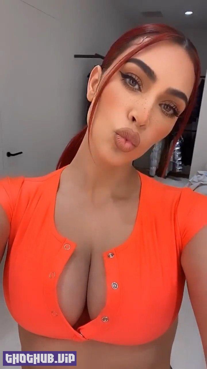 Kim Kardashian Sexy RedHead Bitch