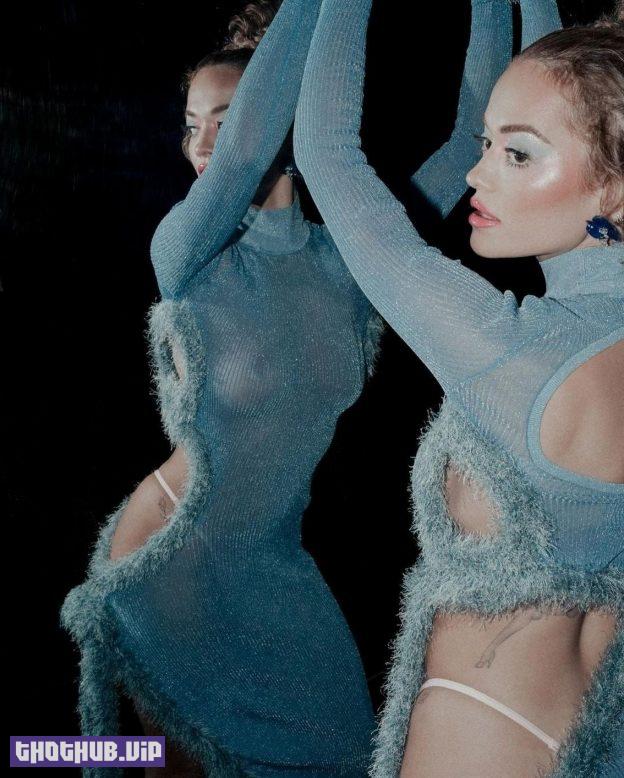 Rita Ora Exposing Her Tits