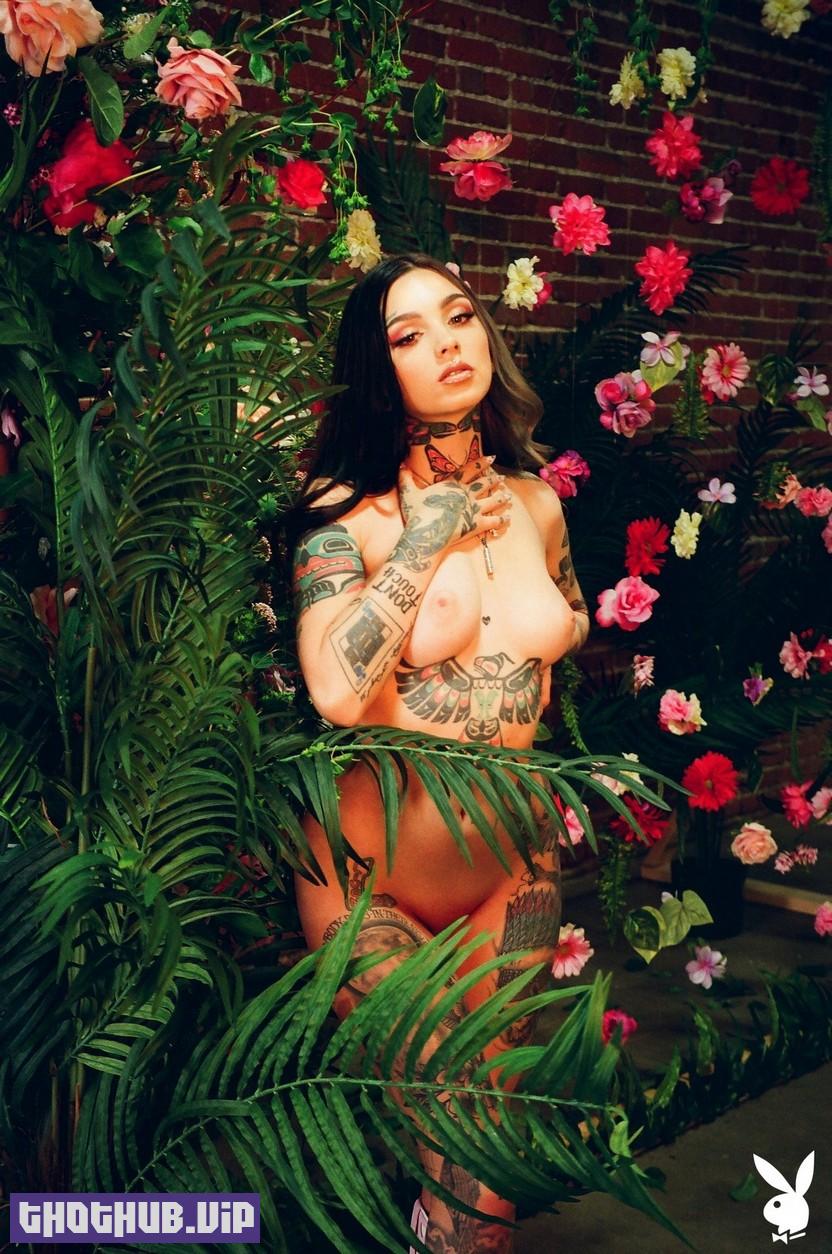 Taylor White Tattoed Model In PlayBoy