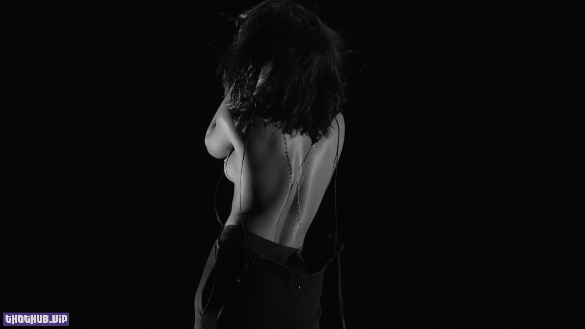 Rihanna-Topless-See-Through-10