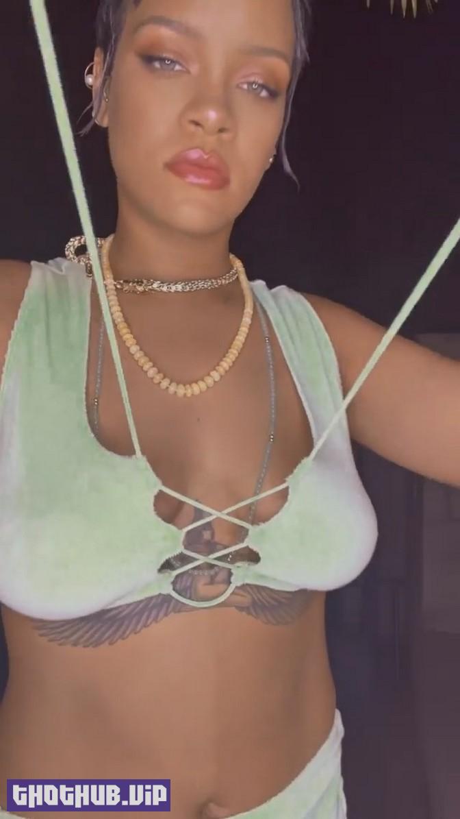 Rihanna Striptease