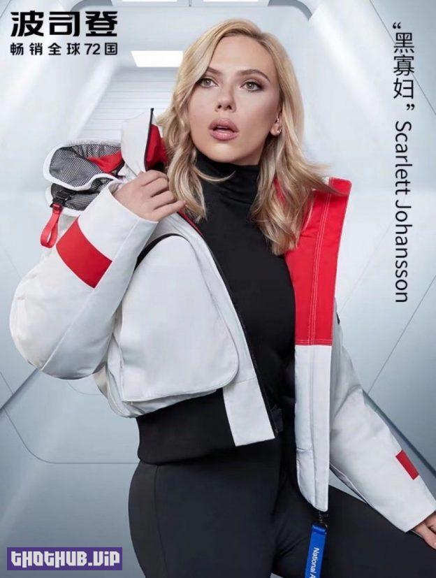 Scarlett Johansson Sexy Bosideng Campaign 2020