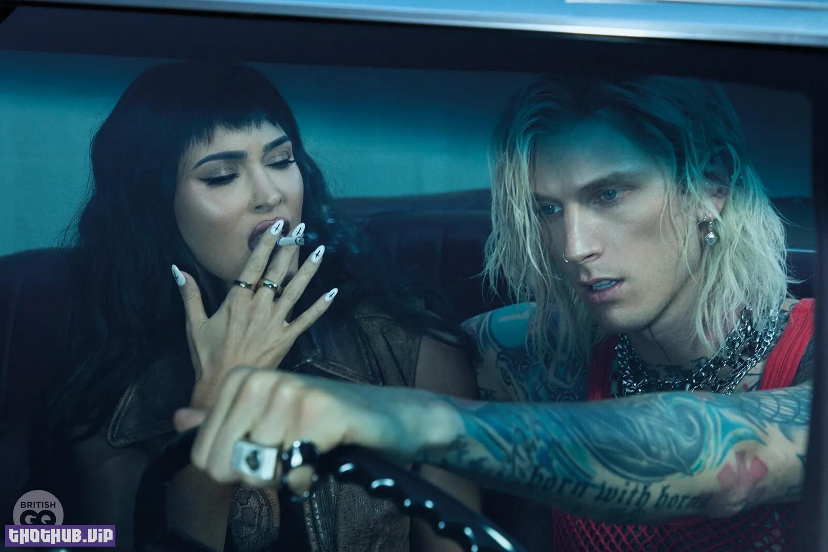 Megan Fox And Colson Baker In GQ Style Magazine