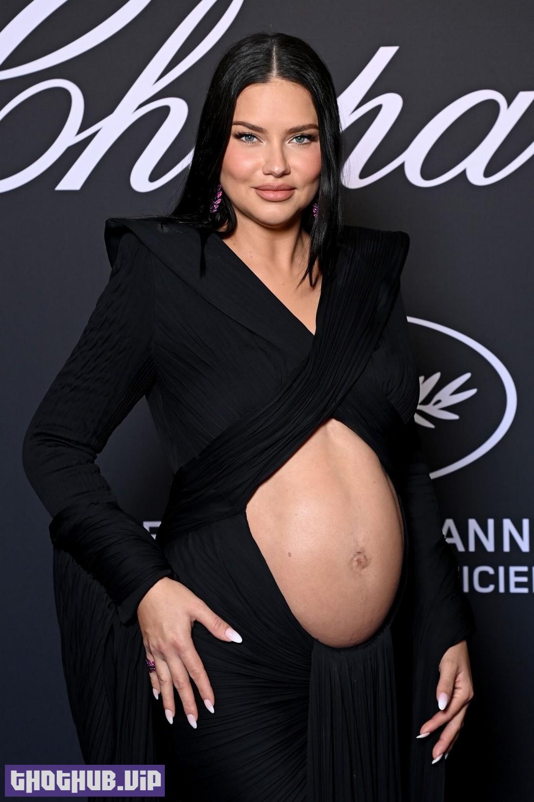 Adriana Lima Baby Bump