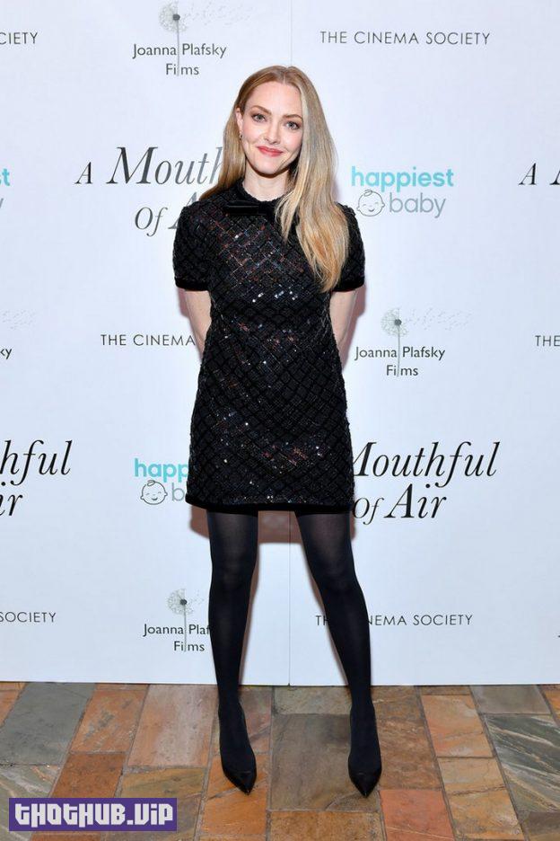 Amanda Seyfried Sexy In A Tiny Dress At The Premiere Of "A Mouthful Of Air"