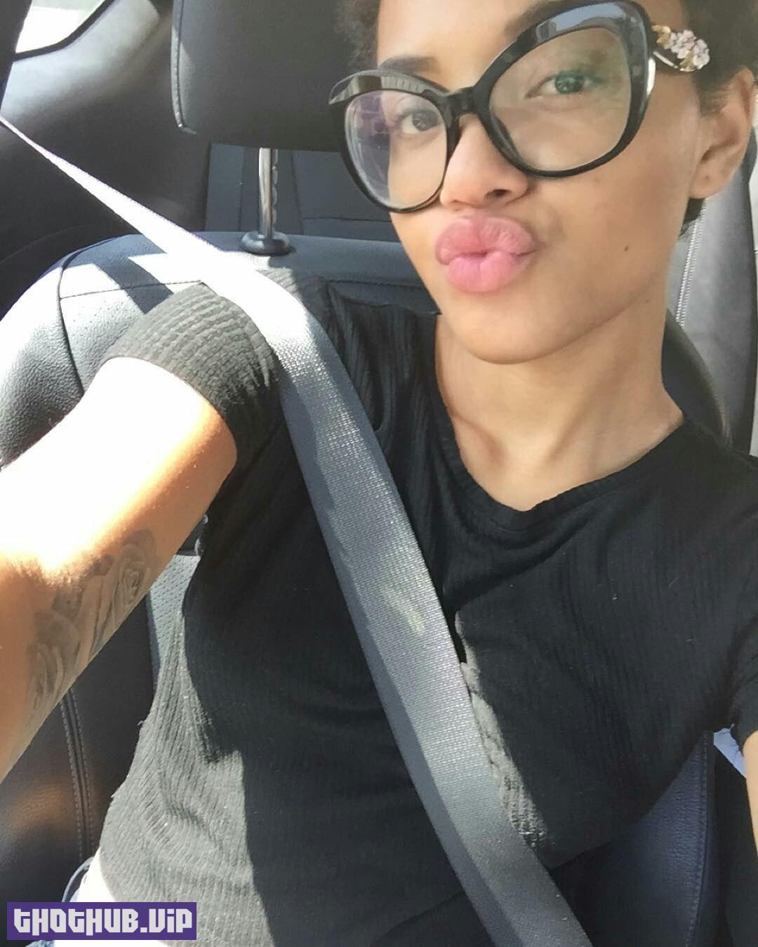 Kiersey Clemons Selfie In Car