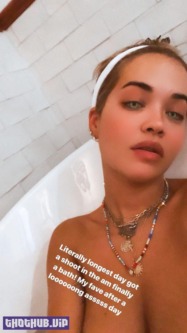 Rita Ora Naked In A Hot Bath After A Hard Day