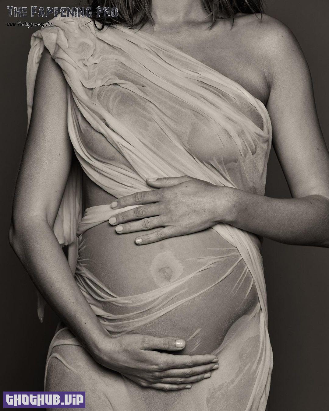 Josephine Skriver See Through Pregnancy