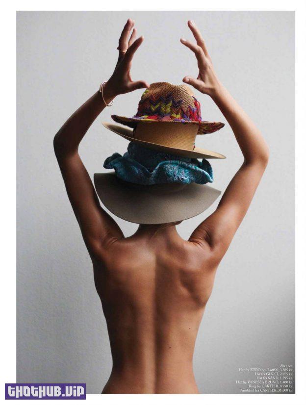 Josephine Skriver Topless by Jonas Bie