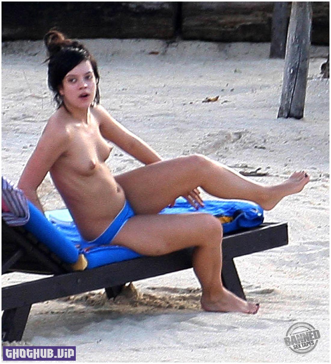 Sexy Lily Allen Nude Paparazzi