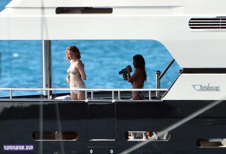 Topless Lily Cole Paparazzi