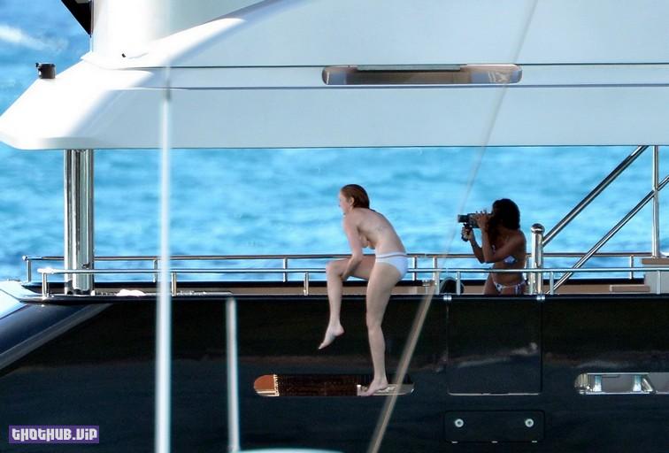 Topless Lily Cole Paparazzi