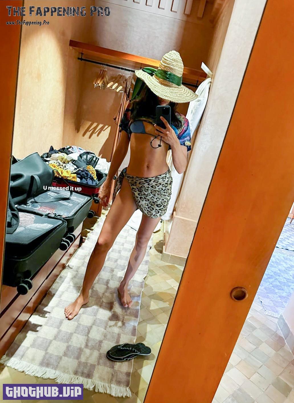 Irina Shayk Barefoot Selfie
